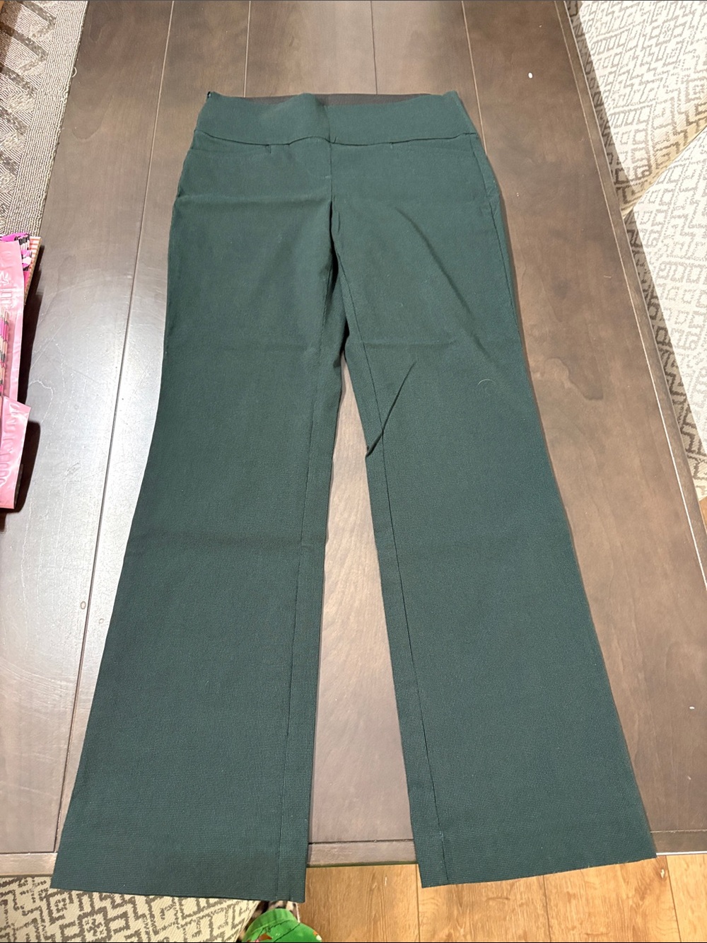 Apt. 9 Forest Green Boot-Cut Ponte Pants